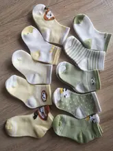 Calcetines de malla para bebé de 0 a 2 años, calcetines de algodón de dibujos animados para niño y niña, bonitos calcetines para niño recién nacido, accesorios para bebé, 5 par/lote