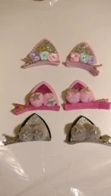 2 uds pinzas para el cabello para niñas, orejas de gato, tocados Kawaii para bebés, accesorios para niñas, horquilla de conejo de arco iris para mujer 2021