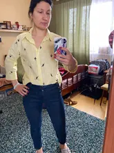 Las mujeres imprimir blusas 2021 nuevo manga larga Mujer Tops blusas Femme suelto Oficina dama camisas blusa top de verano las mujeres elegantes