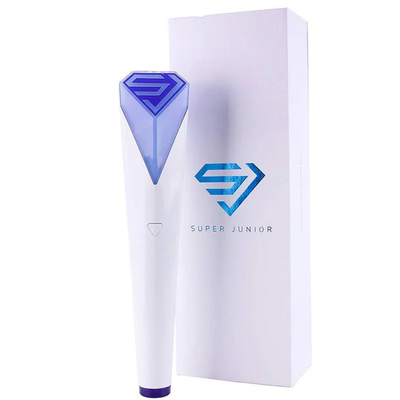 

Kpop SuJu SuJr Super Junior Light Stick SJ Super Show 7 Concert Light Lamp Lightstick Kyu Hyun E.L.F Blue