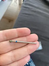 Brocas de diamante para uñas, fresas de bola para pulir cutículas, máquina de manicura eléctrica, limas de limpieza de cutículas, herramientas de arte de uñas, 1 Uds.