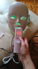 NOBOX-fotón máscara Facial LED de 7 colores, diseño minimalista, terapia antiacné, eliminación de arrugas, rejuvenecimiento de la piel, herramientas para el cuidado de la piel Facial