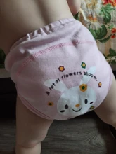 Pantalones de entrenamiento impermeables para bebé, pañales de tela reutilizables, bragas de algodón lavables, cambiantes