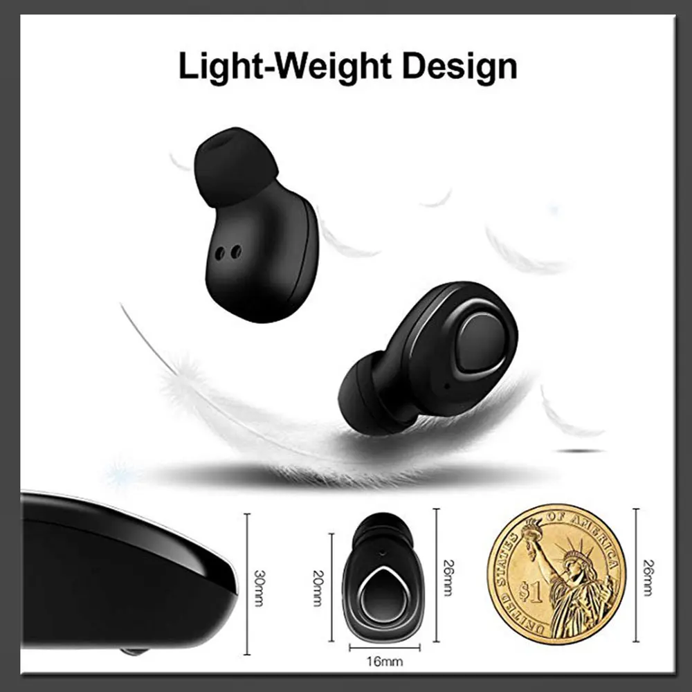 KPHRTEK, 1 шт., новинка, X18, Bluetooth наушники, TWS, Спортивная гарнитура, вкладыши, беспроводные наушники, наушник, мини TWS, наушники для смартфона