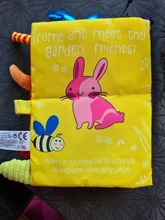 Libro de tela suave para bebé, juguetes educativos cognitivos de animales de dibujos animados para bebés, sonajero de papel de llamada, juguetes para el desarrollo de los sentidos