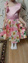 Kids Flower Stripe Dresses for Girls Christmas Children Clothing Dress Princess Brithday