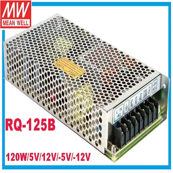 [Power Nex] Специальное предложение означает хорошо RQ-125B meanwell RQ-125 120W на четыре выхода Импульсный источник питания