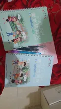 Juego de 3 Libros de escritura reutilizables en inglés para niños, libro para Aprender caligrafía, alfabeto, práctica, juguete para chico