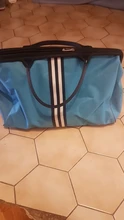 Bolso grande de viaje para mujer, bolsa de Fitness a rayas Yaga, ligera, plegable, para exteriores, XA37WB, 2021