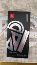 Ruler Fizz Aluminum Youpin Protractor-Set Drawing School-Supplies Square Triangle