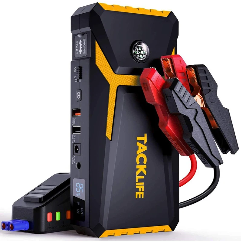 noco boost plus TACKLIFE T8 18000mAh Car Jump Starter Power Bank 12V 800A Auto Starting Device Emergency Starter Battery for Car Dual USB Ports noco gb40 Jump Starters