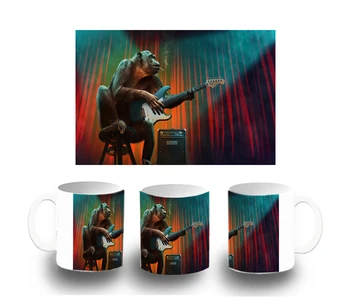 

Plastic CUP JUMPSUIT GUITARIST plastic mug