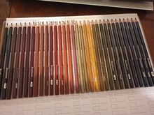 Brutfuner/48/72/120/160/180 profesional de Color de aceite lápices de Madera Suave acuarela lápiz de dibujo materiales para dibujo y Bellas Artes