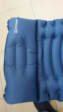 Zomake-esponja a presión con el pie para acampar al aire libre, colchoneta para dormir al aire libre, para senderismo, 200x66cm