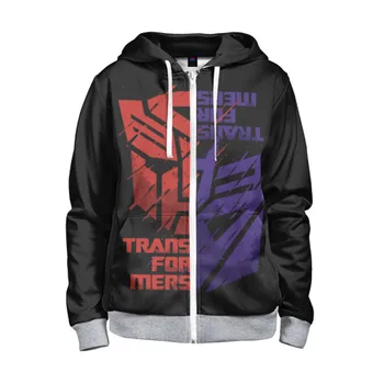 

Children's sweatshirt 3D with zipper Transformers