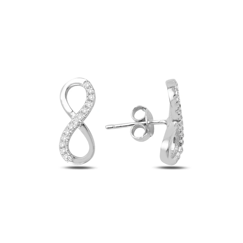 

Armagano Zircon Cubic Zirconia Infinity Earrings