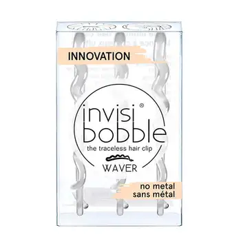 

Hair clip invisibobble waver-crystal clear