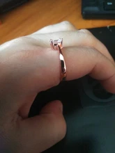 Anillos redondos de circonia cúbica AAA + para mujer, joyería de moda de Color oro rosa/blanco para mujer, compromiso, venta al por mayor, DWR333/R335