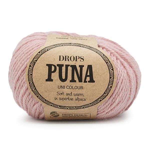 09 Powder pink/розовая пудра Пряжа DROPS «Puna» - Цвет: 09 Powder pink/розовая пудра