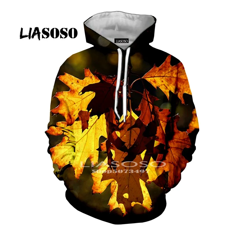 LIASOSO, модные толстовки, шапка, пальто, животное, аниме, толстовка, 3D принт, для мужчин, дерево, новинка, wo, для мужчин, забавные, зеленые и серые, охота, хип-хоп толстовки