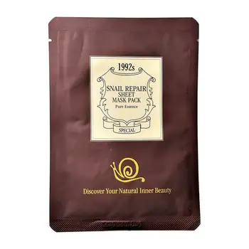 

Fabric mask chamos acaci Snail Repair silk mask