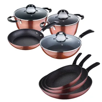 

7's Cookware Pieces and sets sauce pans (20,24,28cm) in aluminum pressing SAN IGNACIO collectables Pandora
