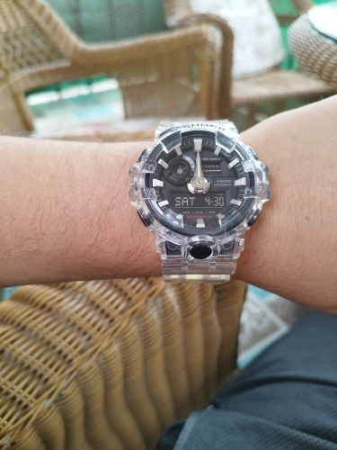 Watch Accessories For Casio G-shock Ga700 710 735 Rubber Strap Case Men And  Women Bracelet - Watchbands - AliExpress