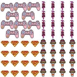 Prajna 10 PCS Wholesale Letters English Patches On Clothes Cartoon Flower Embroidery Iron On Patch Clothes Stickers DIY Applique