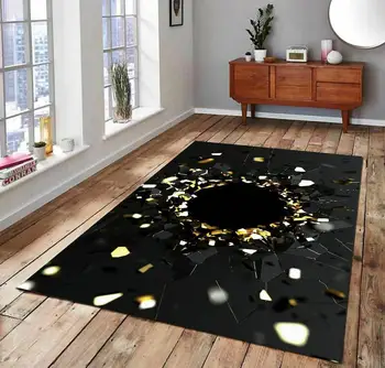 

With 3d Hole Effect 3 Patterned Carpet ,Non Slip Floor Carpet,Teen's Carpet,Turkish Rug