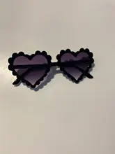 Gafas de sol de diseño de amor para niños y niñas, lentes de sol de color sólido, 6 colores, para playa, chico