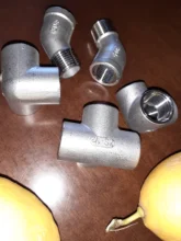 1/4 3/8 1/2 3/4 1 1-1/4 1-1/2 2 BSPT Female To Male 45 Degree Elbow Connector