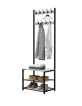 

Hall Furniture overcoats shoes 175x60x40cm hallstand 9 down hooks 3 Shelves