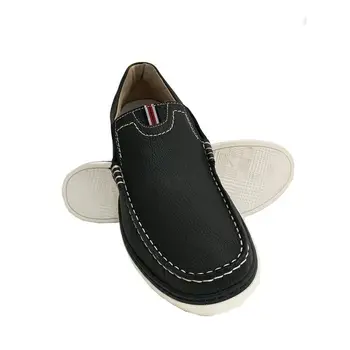 

Zerimar leather shoes for man type Moccasin color navy blue
