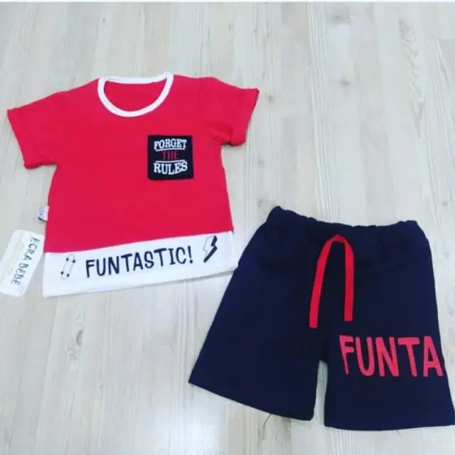 

Baby boy Shorts-T-Shirt Suit-