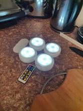 Under-Cabinets-Lights Wardrobe Sensor Led Dimmable Kitchen Touch Close Warm White Double-Color