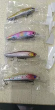 Lures Minnow Wobblers Floating Fishing-Lure Artificial-Baits Crankbait-Bass Carp Hard