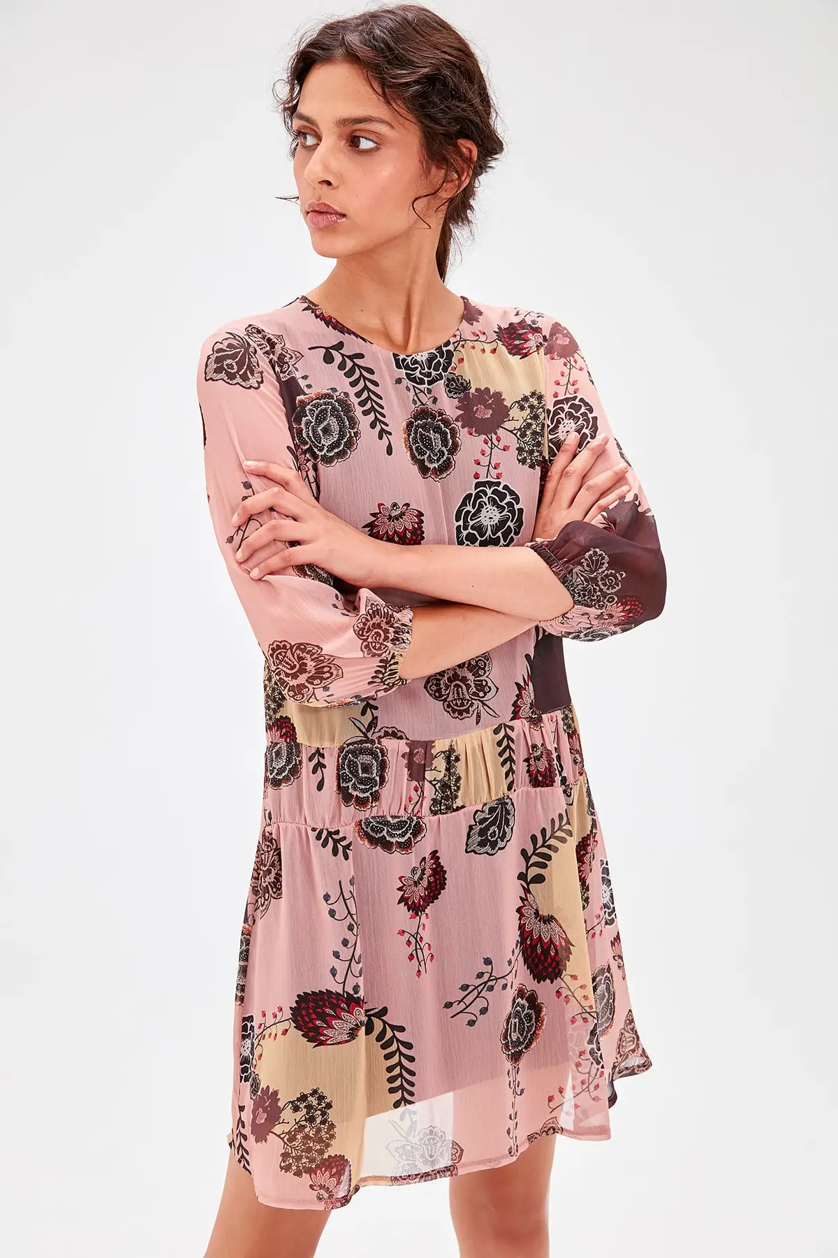 

Trendyol Multicolour Pattern Dress TWOAW20EL0372