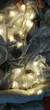 Light-String Garland Copper-Wire-Lights Battery-Power Festoon Fairy LED Christmas Wedding