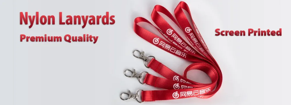 Nylon lanyards