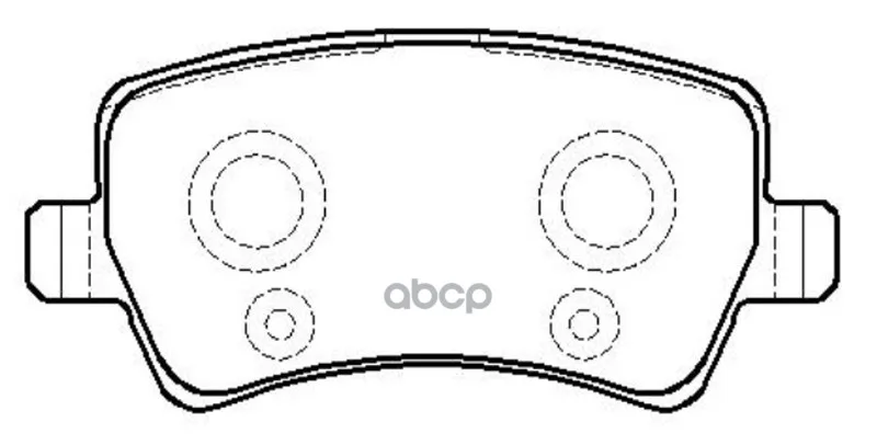 Ckf-28_колодки Дисковые Задние! Ford Galaxy/Mondeo/S-Max, Volvo S80 1.6-4.4/D/Tdci 06 Ctr Ckf28 Ctr арт. CKF28