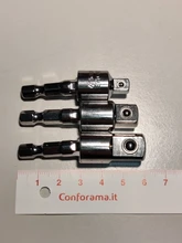 Socket-Adapter Drill-Bits Impact-Driver Rotatable-Extension 1p-Electric-Drill Hex Shank