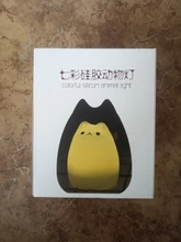 Ornaments Touch-Sensor Night-Lamp Desktop-Decor Baby Bedroom Battery/usb-Charge Silicone