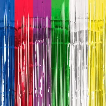 

Curtain metallic Multicolor for decoration and birthday parties, Holy Communion, anniversaries, children