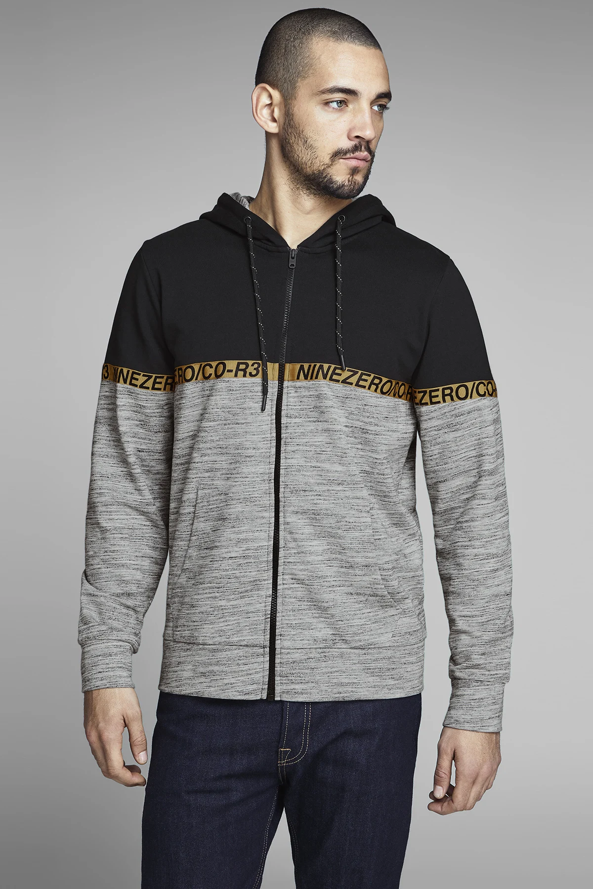 

JACK & JONES CORE JCOIAN HOOD ZIP MEN 'S SWEAT 12145506