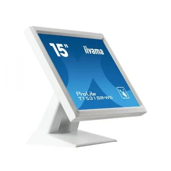 

IIYAMA 38.1cm (15 ") T1531SR-W5 4:3 Touch HDMI + DP white T1531SR-W5