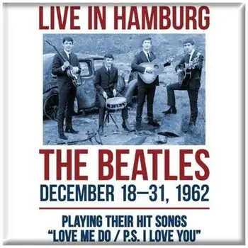 

The Beatles (the) : 1962 Hamburg (magnet) ROCK OFF3.97