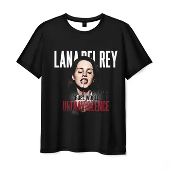 

Men's T-shirt 3D Lana Del Rey