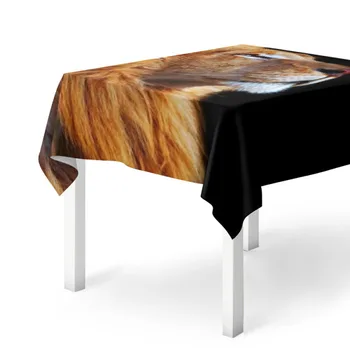 

Tablecloth 3D Lion