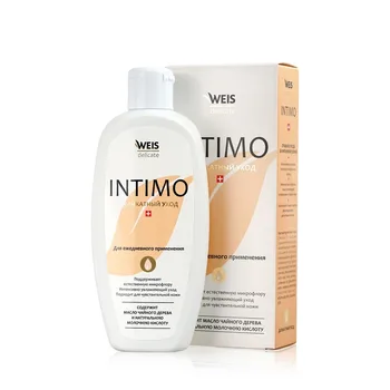 

Gel for intimate hygiene Weis Intimo with lactic acid and tea tree oil 250 ml