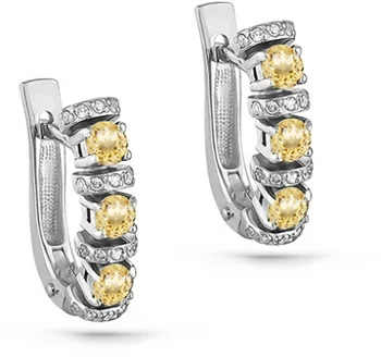 

Kabarovsky earrings with 46 white gold diamonds